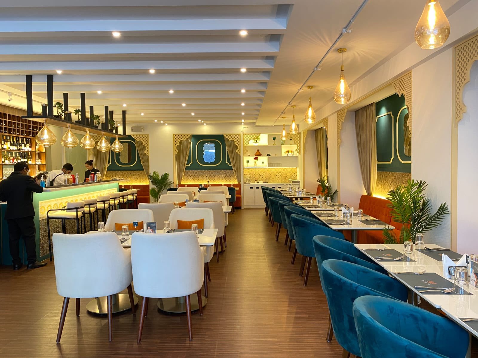 Restaurant interior